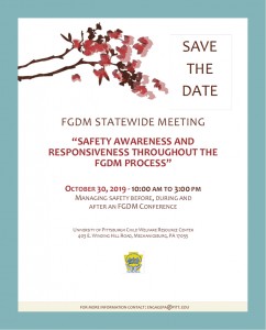 FGDM Statewide Training