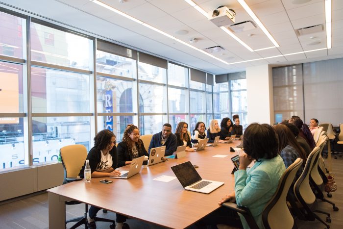 Diverse Meeting Group Photo