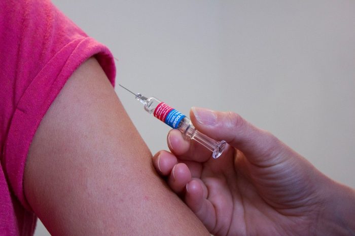 Close-Up Vaccine Photo