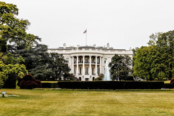 White House and Lawn Photo