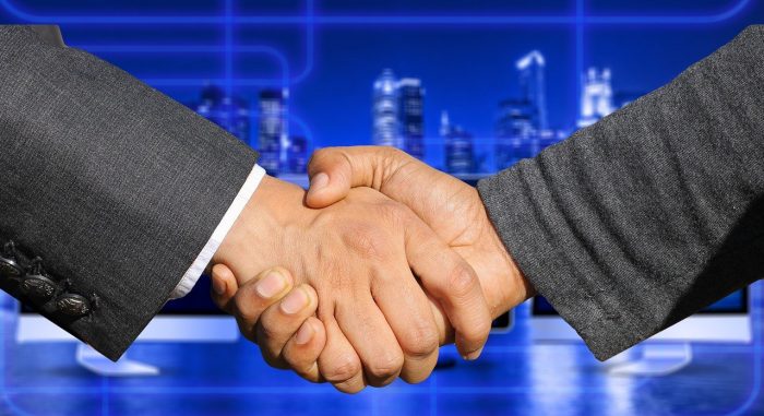 Shaking Hands Photo